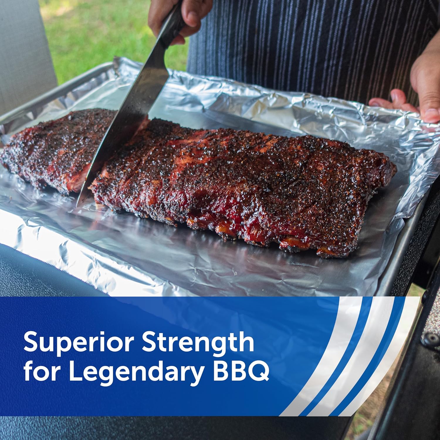 Reynolds Wrap Pitmaster's Choice Extra Thick Foil – Efficient Single-Sheet Coverage for Faster Pit Sessions and Cleaner Stations