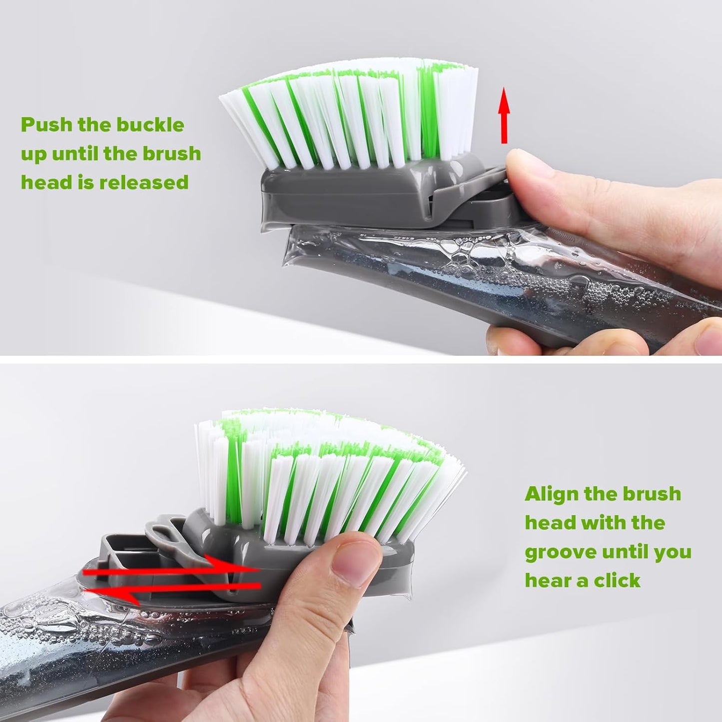 Scotch-Brite Dishwand Brush Refill 8 Pack – Practical College Move-In Kit Addition for First Apartment Living