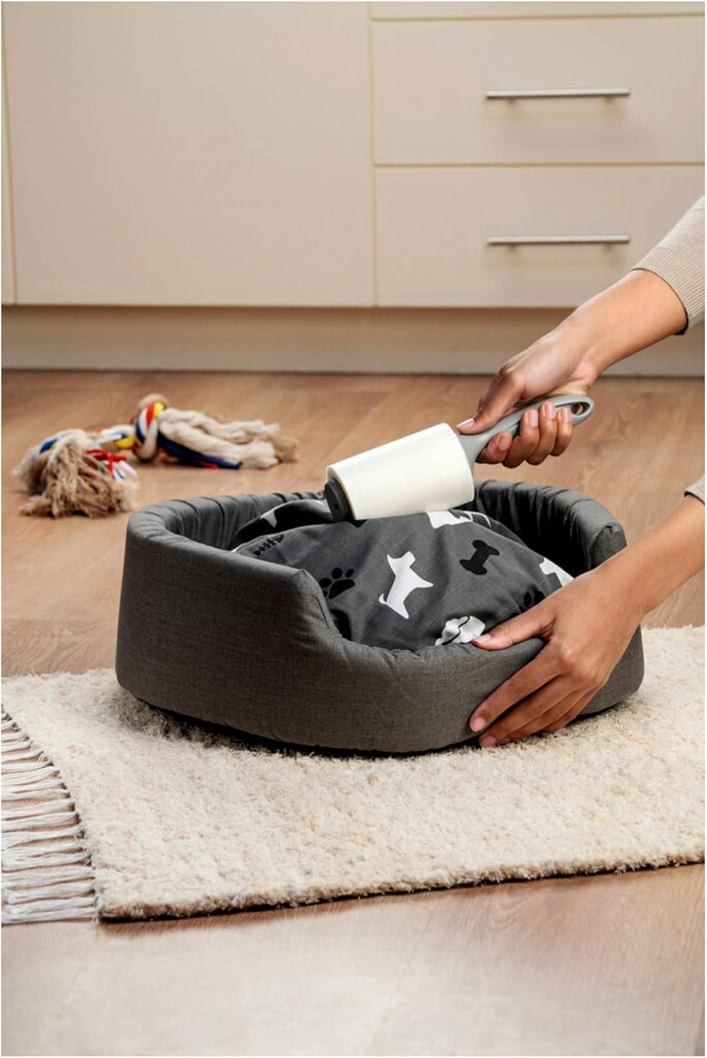 Scotch-Brite Extra Sticky Roller – 30-Second Fur Fix Before Video Calls, Client Meetings, and Commute Out the Door
