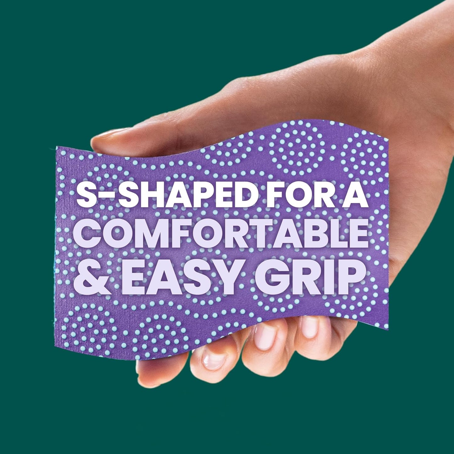 Scotch-Brite Odor Resist Non-Scratch Scrub Sponge – Gentle Non-Scratch Sponges for Mindful Kitchen Care Routines