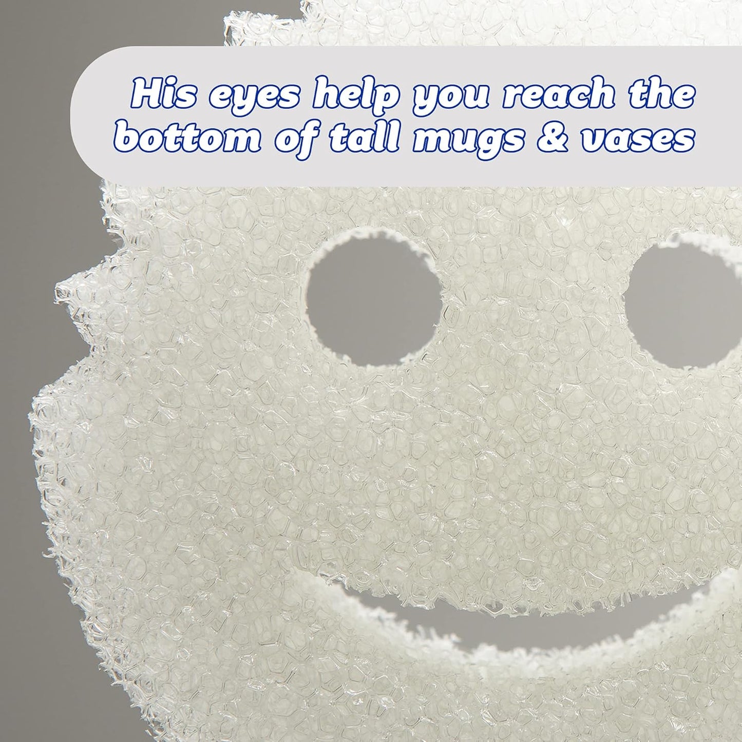 Scrub Daddy Sponge – Odor-Resistant Design Promotes Fresh, Clean Spaces for Daily Wellness Routines