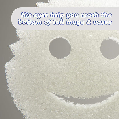 Scrub Daddy Sponge – Odor-Resistant Design Promotes Fresh, Clean Spaces for Daily Wellness Routines