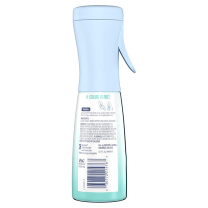Secret Aluminum Free Deodorant Mist – Bedtime Hot Flash Relief for Menopausal Women, Relaxing Lavender 5.2 fl oz