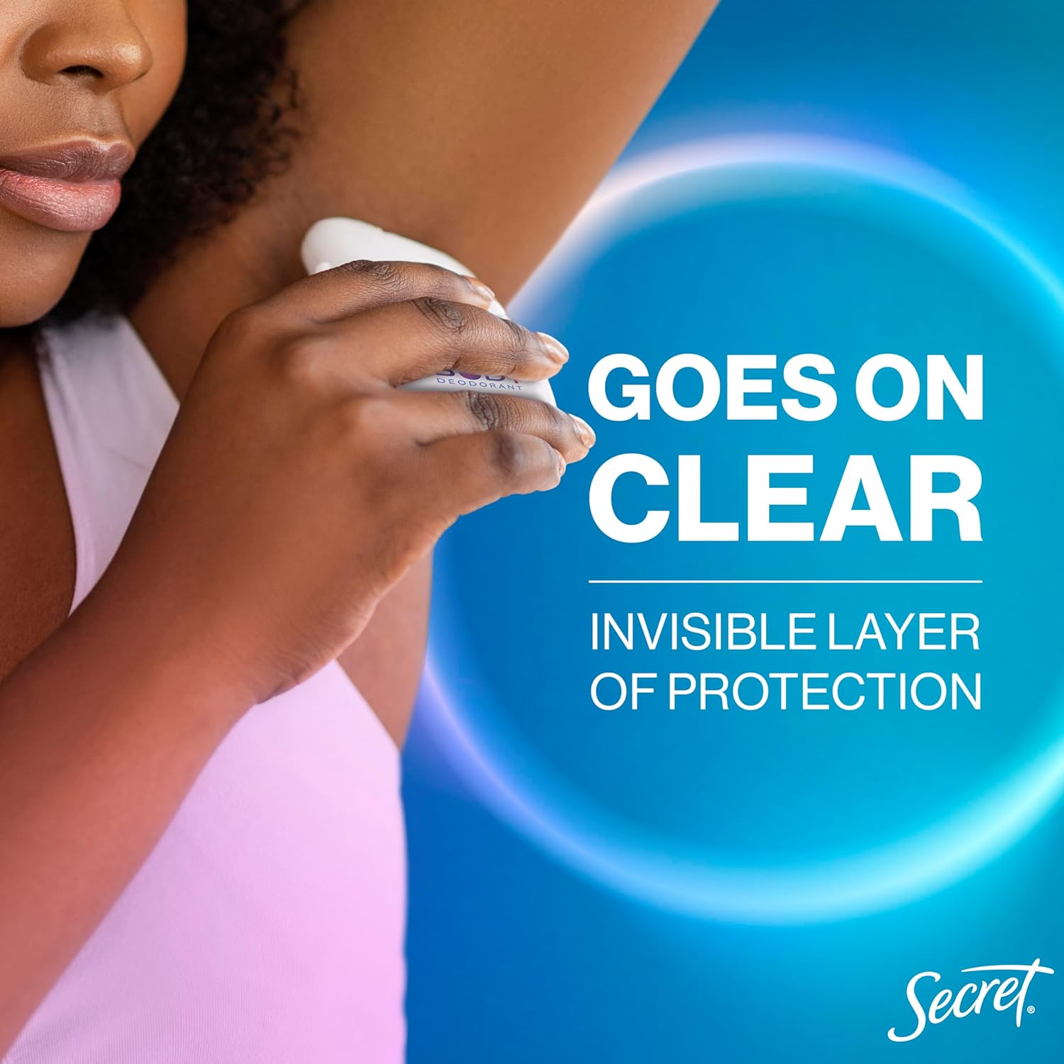 Secret Whole Body Deodorant Stick – Portable Freshness for Trail Runs and Patio Brunches, Aluminum-Free Multi-Area 0.5 oz