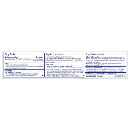 Sensodyne Clinical Repair Whiten & Shine – Safe Sensitivity Toothpaste for Households with Kids