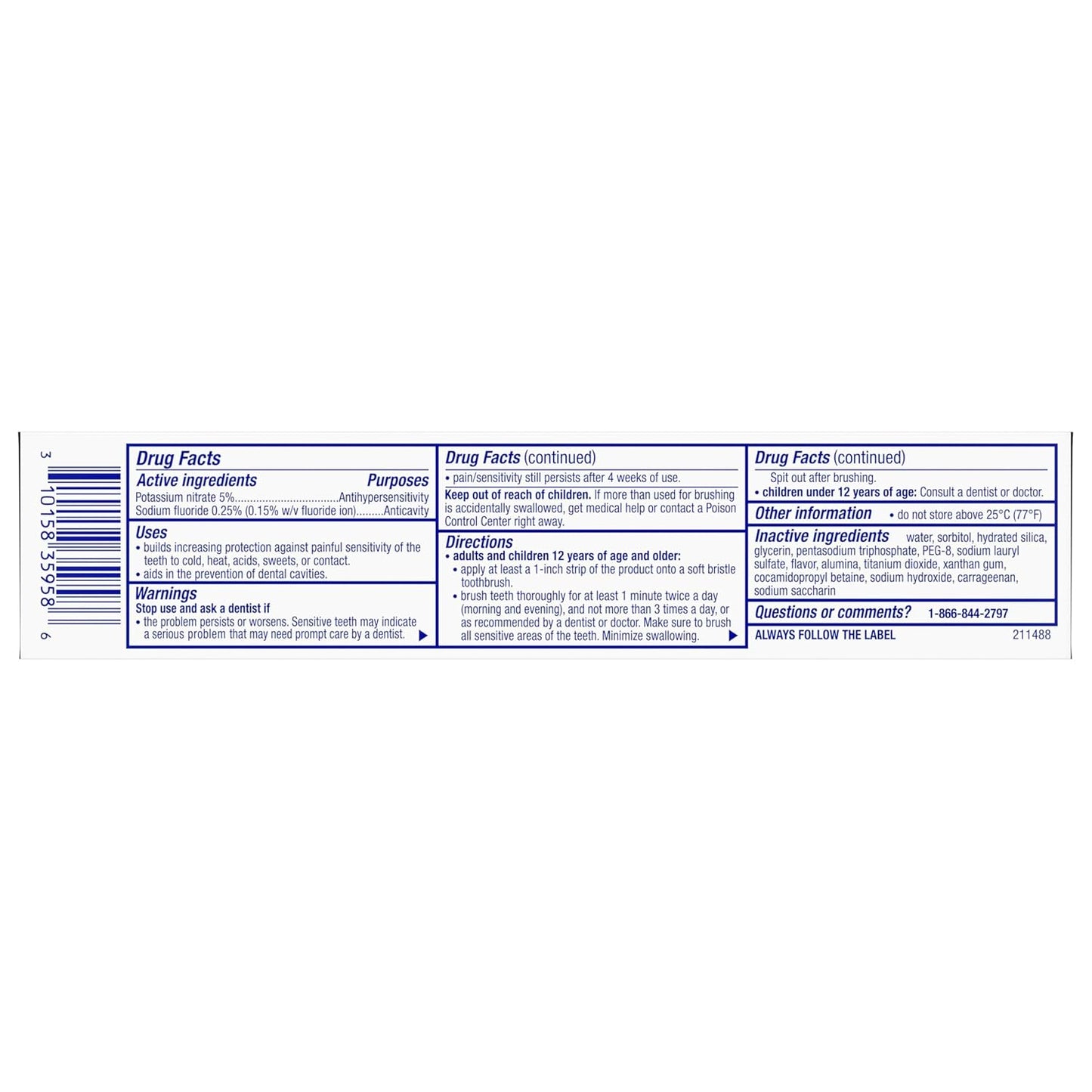 Sensodyne Clinical White – Gentle Whitening Toothpaste, Dentist-Approved Safety for Family Oral Care