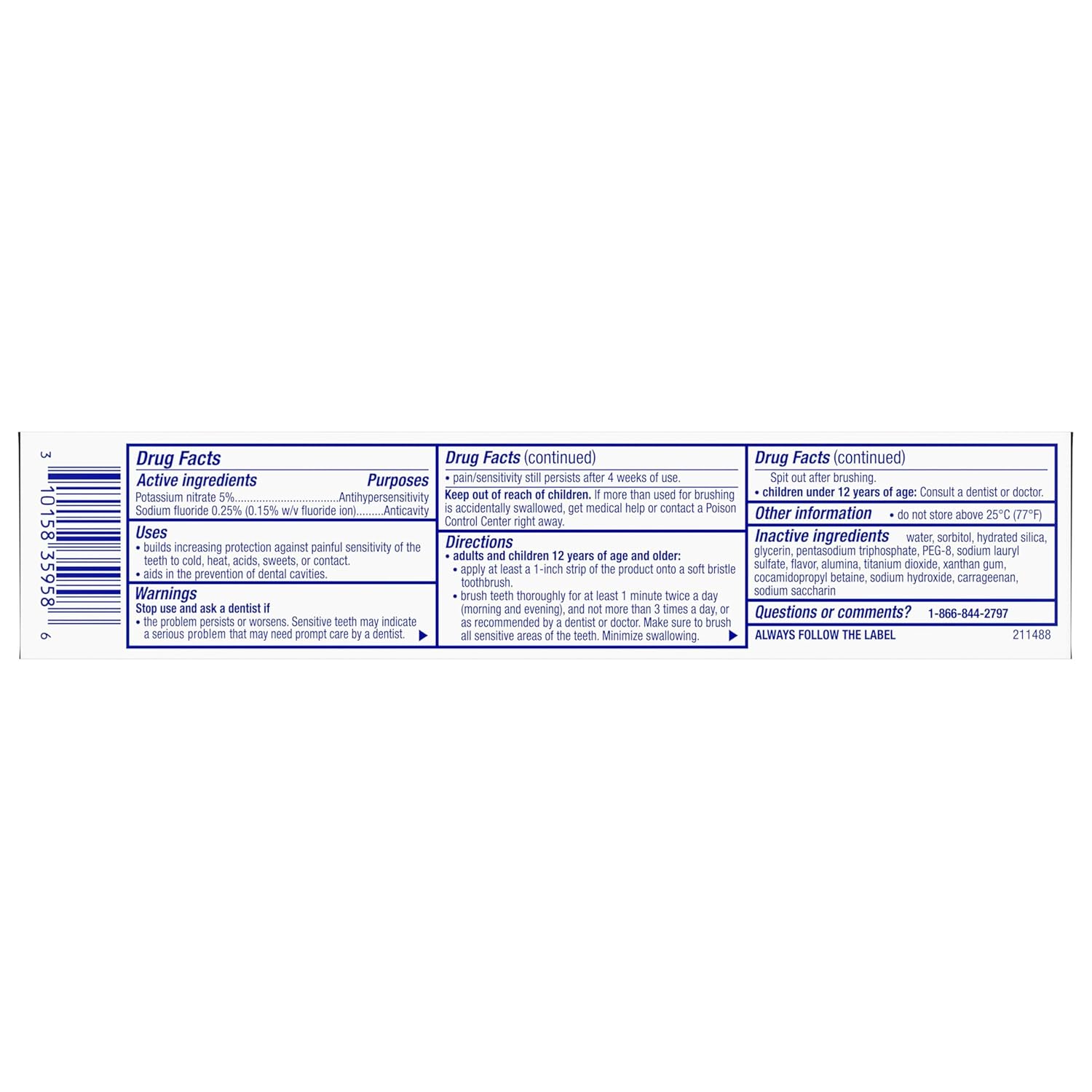 Sensodyne Clinical White – Gentle Whitening Toothpaste, Dentist-Approved Safety for Family Oral Care