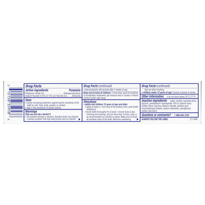 Sensodyne Clinical White – Gentle Whitening Toothpaste, Dentist-Approved Safety for Family Oral Care
