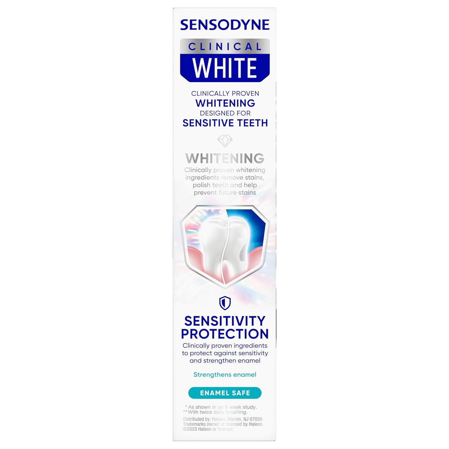 Sensodyne Clinical White Toothpaste – Clinically Proven Safe Whitening Without Hydrogen Peroxide Triggers
