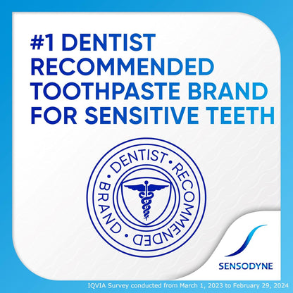 Sensodyne Complete Protection Sensitive Toothpaste – Streamlined Daily Paste Replacing Three Specialty Tubes