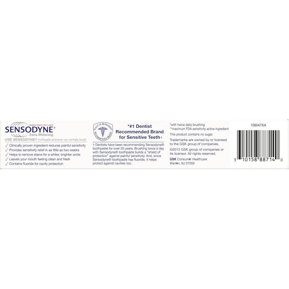 Sensodyne Extra Whitening Toothpaste for Sensitive Teeth – Stocking Stuffer & Housewarming Whitening Gift