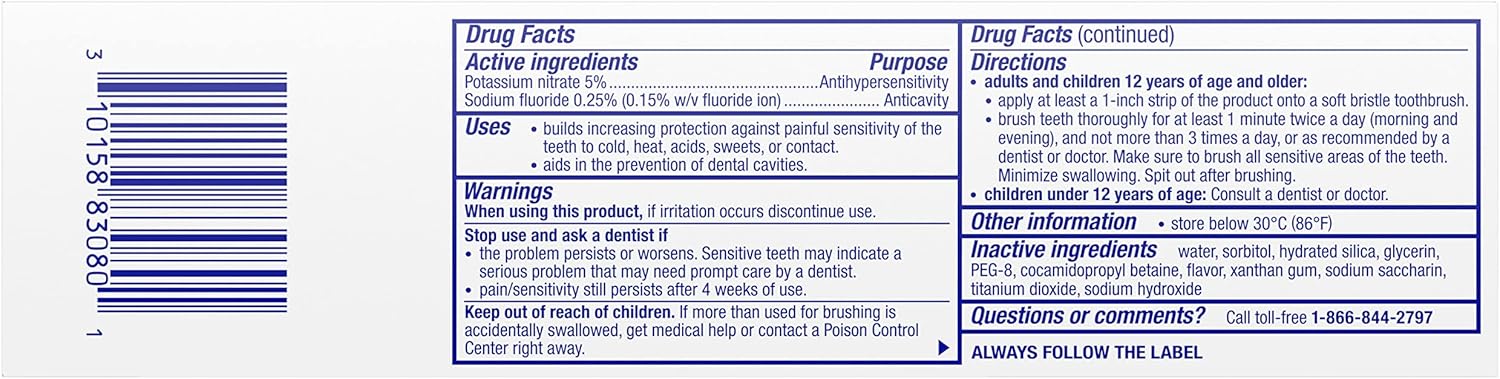 Sensodyne Pronamel Cavity Protection Toothpaste – Calming Fresh Wave Formula for Daily Wellness Rituals