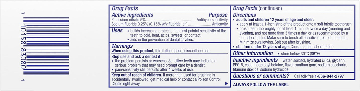 Sensodyne Pronamel Cavity Protection Toothpaste – Calming Fresh Wave Formula for Daily Wellness Rituals