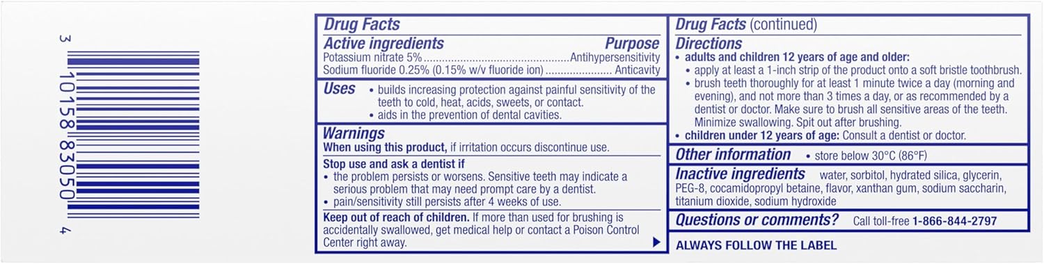 Sensodyne Pronamel Daily Protection Enamel Toothpaste for Sensitive Teeth - Mint Essence, 4 oz (Pack of 3), Low-Abrasive SLS-Free Formula for Thinned Enamel