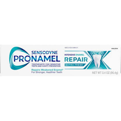 Sensodyne Pronamel Extra Fresh – Luxury Enamel Repair Toothpaste for Discerning Dental Care, 4-Pack