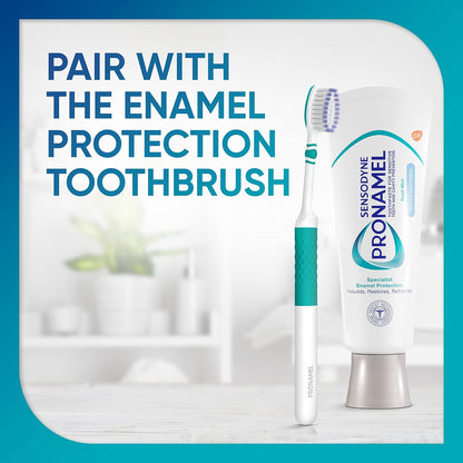 Sensodyne Pronamel Fresh Mint 4-Pack – Gentle, Non-Abrasive Sensitivity Relief Safe for Children