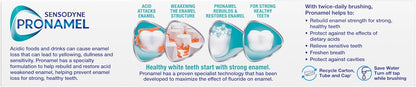 Sensodyne Pronamel Fresh Mint 4-Pack – Gentle, Non-Abrasive Sensitivity Relief Safe for Children