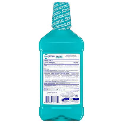 Sensodyne Pronamel Mineralizing Mouthwash – Alcohol-Free Enamel Care for a Calming Wind-Down Routine, Extra Fresh 16.9 fl oz 3 Pack