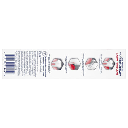 Sensodyne Sensitivity & Gum Sensitive Teeth Toothpaste – Valentine's Day Self-Care Gift for Her with Stannous Fluoride Whitening, 2.3 oz (Pack of 2)