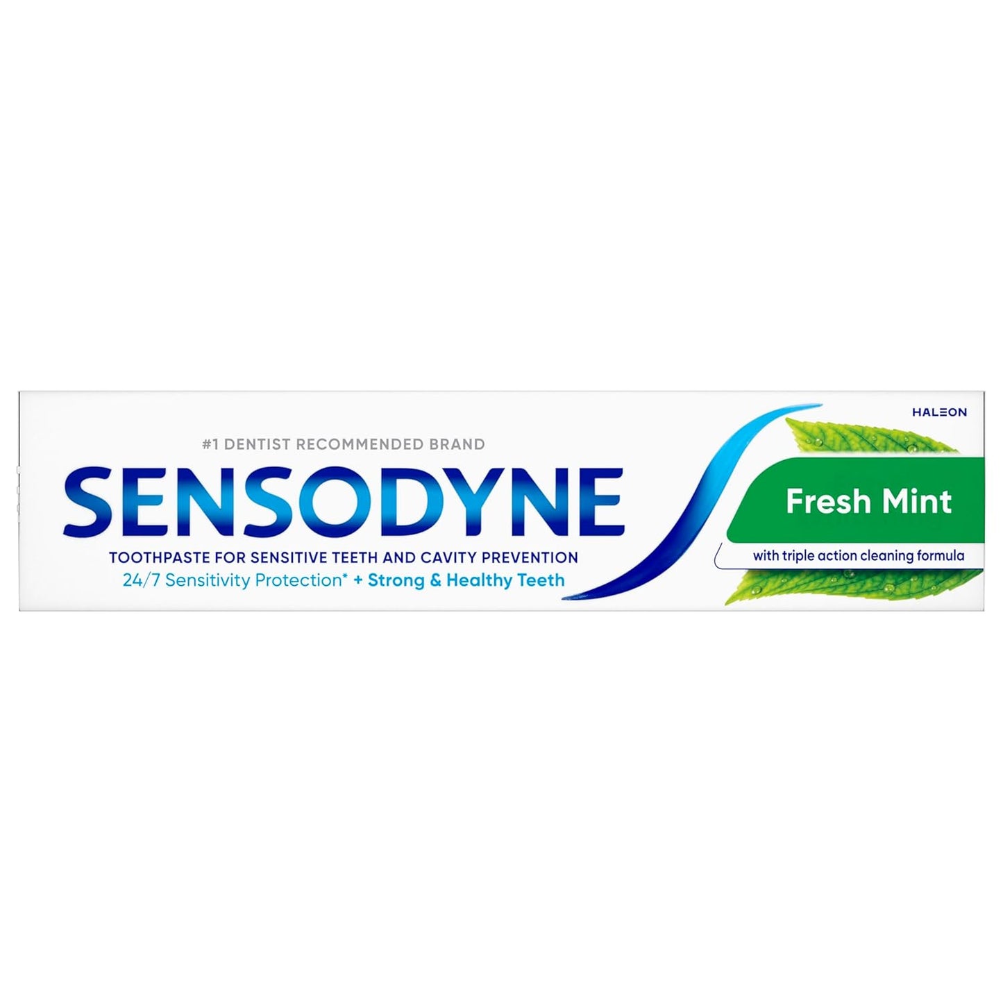 Sensodyne SLS-Free Sensitive Teeth Toothpaste – Clinically Validated Relief and Fluoride Cavity Protection, 4 oz Two-Pack
