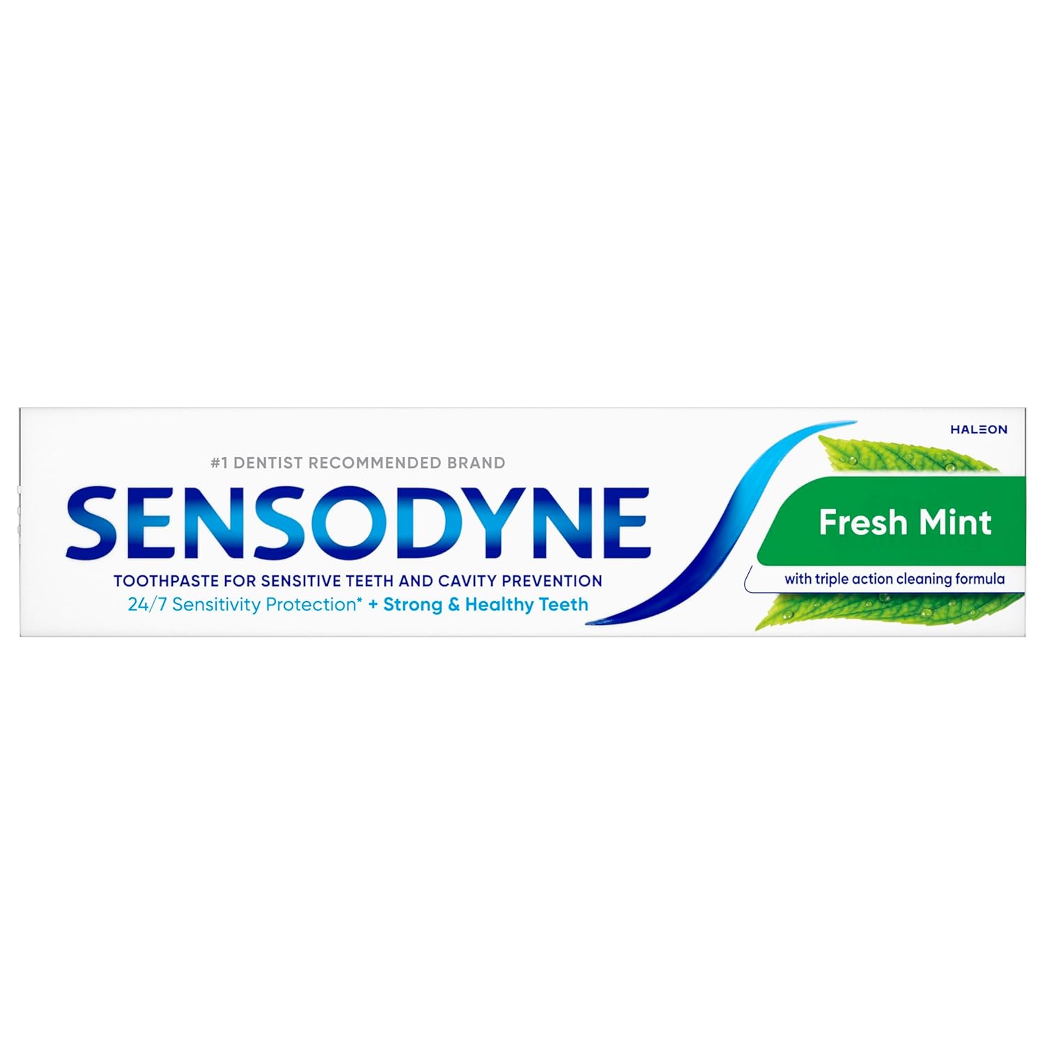 Sensodyne SLS-Free Sensitive Teeth Toothpaste – Clinically Validated Relief and Fluoride Cavity Protection, 4 oz Two-Pack