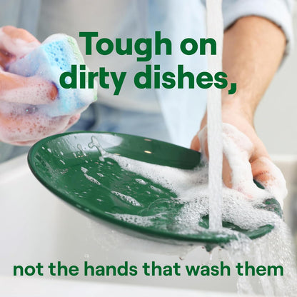 Seventh Generation Unscented Dish Detergent – Plant-Based Dishwashing Liquid for Playroom-Adjacent Cleanup Stations, 6-Pack