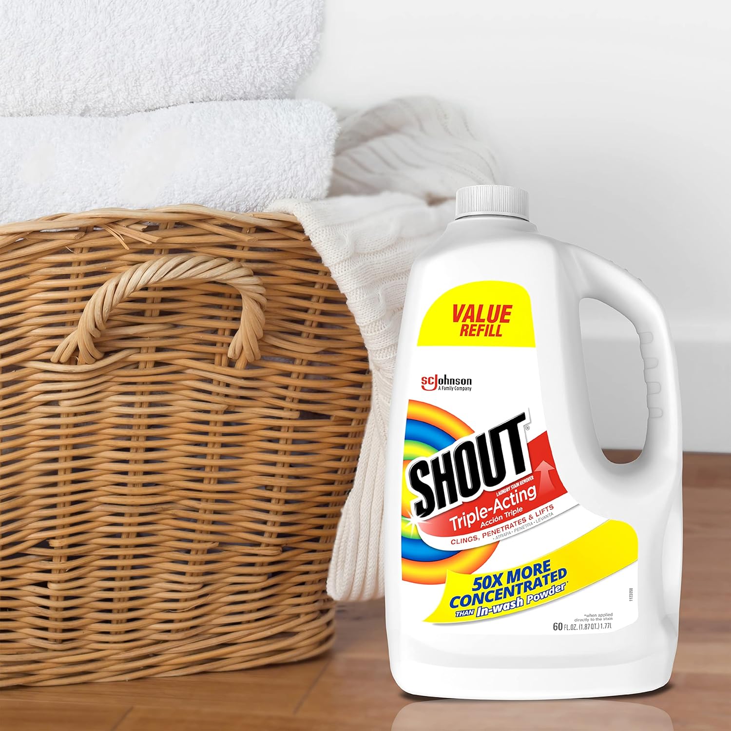 Shout Active Enzyme Laundry Stain Remover Spray – Practical Mother's Day Gift for the Mom Who Does It All