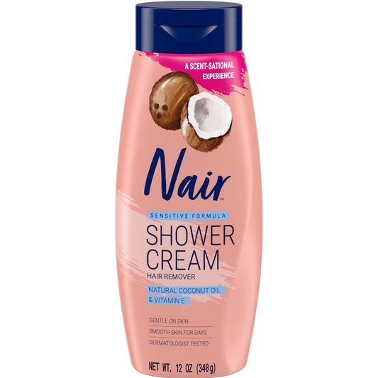 shower-activated cream formula applied outside shower then rinsed during normal shower routine