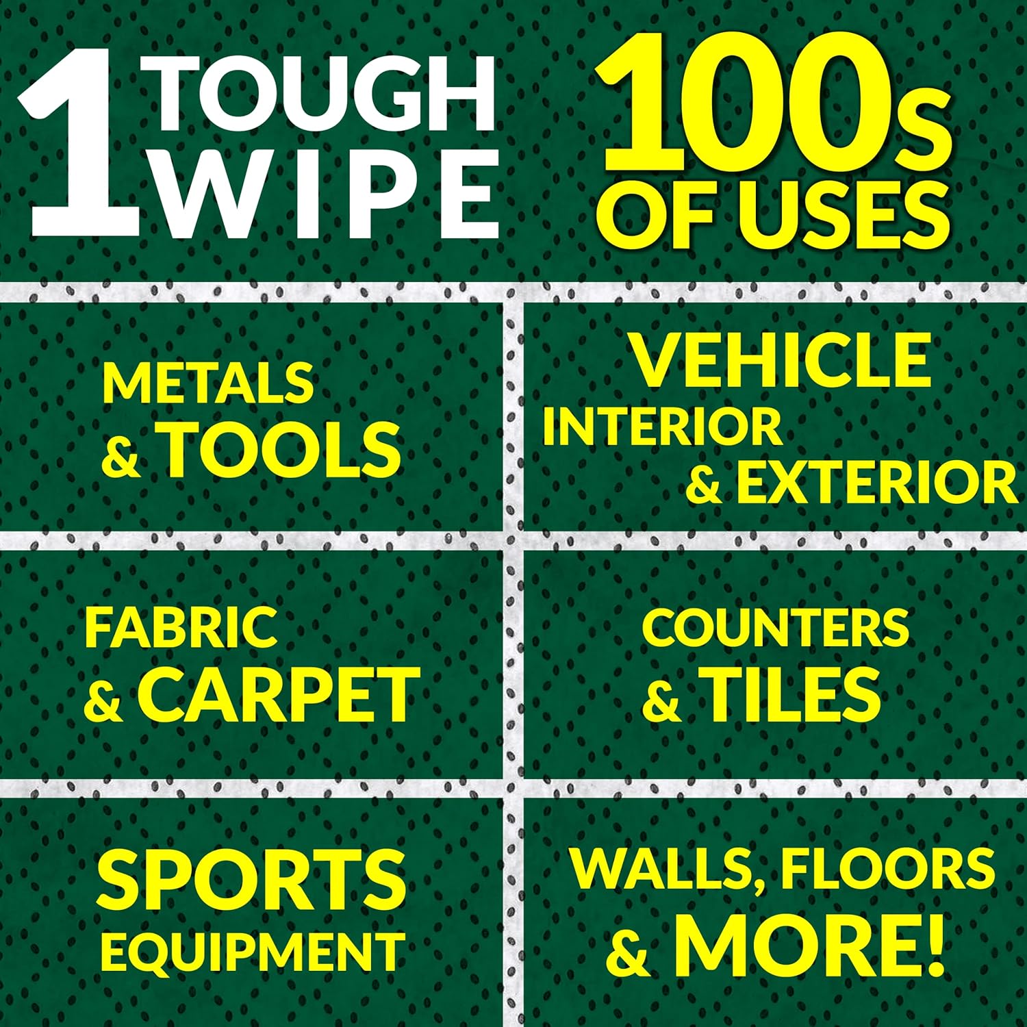 Simple Green Heavy-Duty Cleaning Wipes for Streamlined Garages, One-Step Degreasing Towels