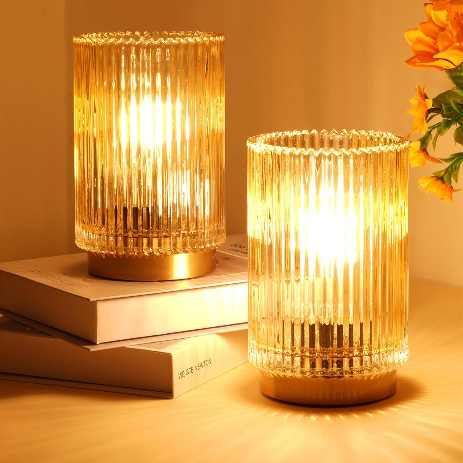 Smokeless Battery Powered Night Light for Children's Rooms, Nurseries, and Senior Bedside Tables