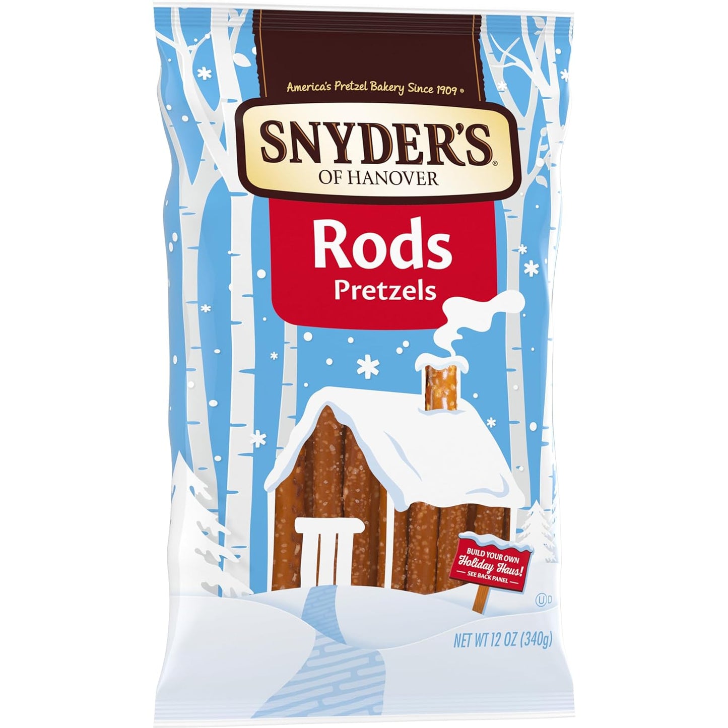 Snyder's of Hanover Pretzel Rods – Holiday Snack Basket Stuffer for Family Gatherings