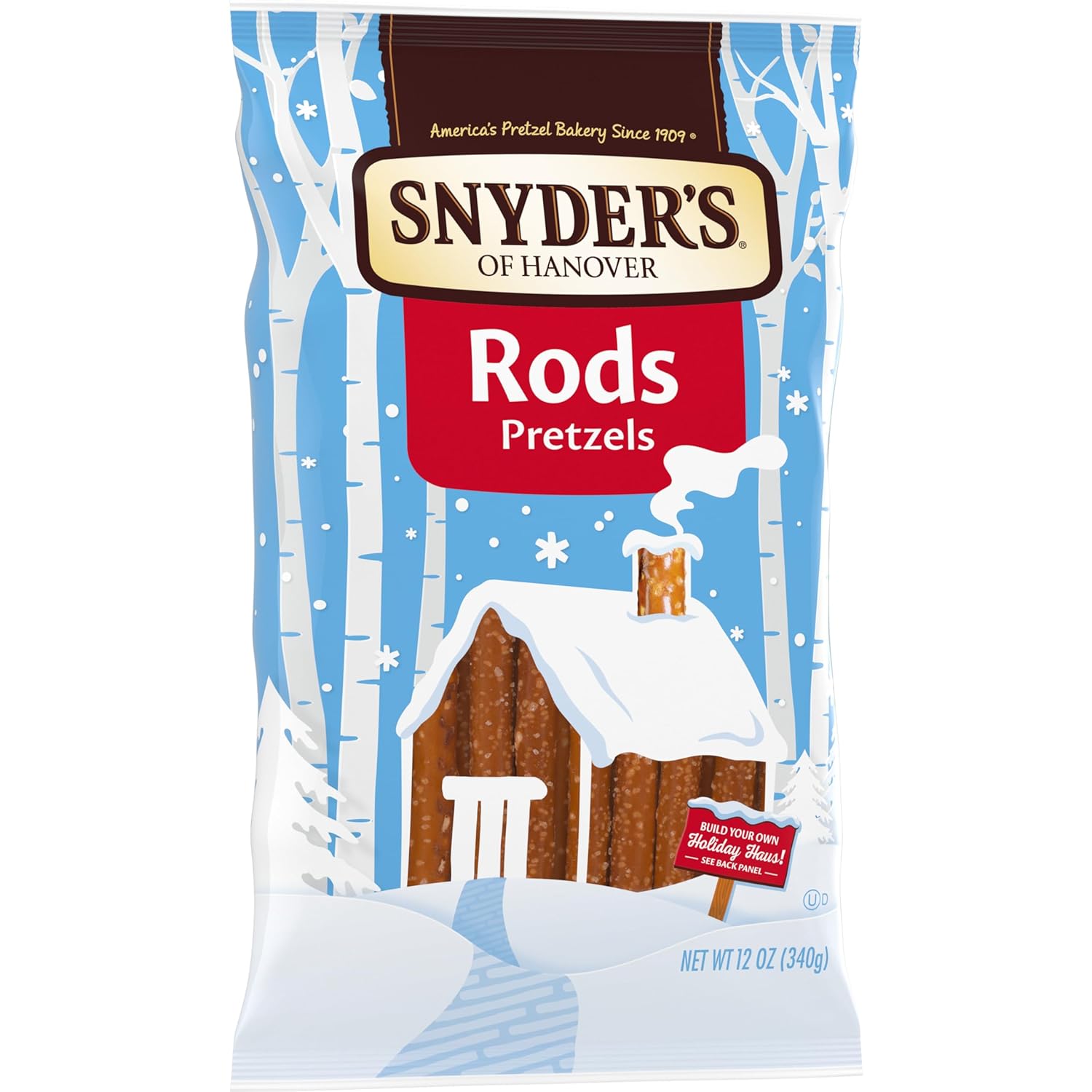 Snyder's of Hanover Pretzel Rods – Holiday Snack Basket Stuffer for Family Gatherings