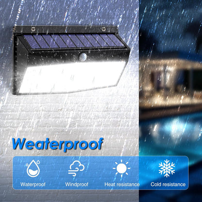 Solar Motion Light for Patio, Courtyard & Driveway – 368 LED Weatherproof, Easy DIY Mount