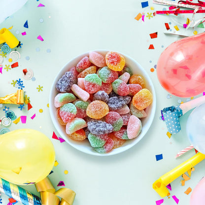SOUR PATCH KIDS Assorted Fruit Gummies for Valentine's Day Gift Tins and Stocking Stuffers, 11.03 oz
