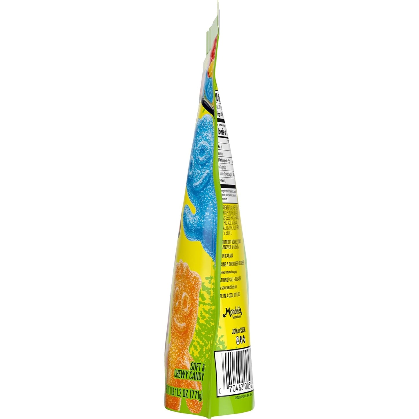 SOUR PATCH KIDS Big Kids Chewy Candy, Care Package Treat for Teens and College Students, 1.7 lb