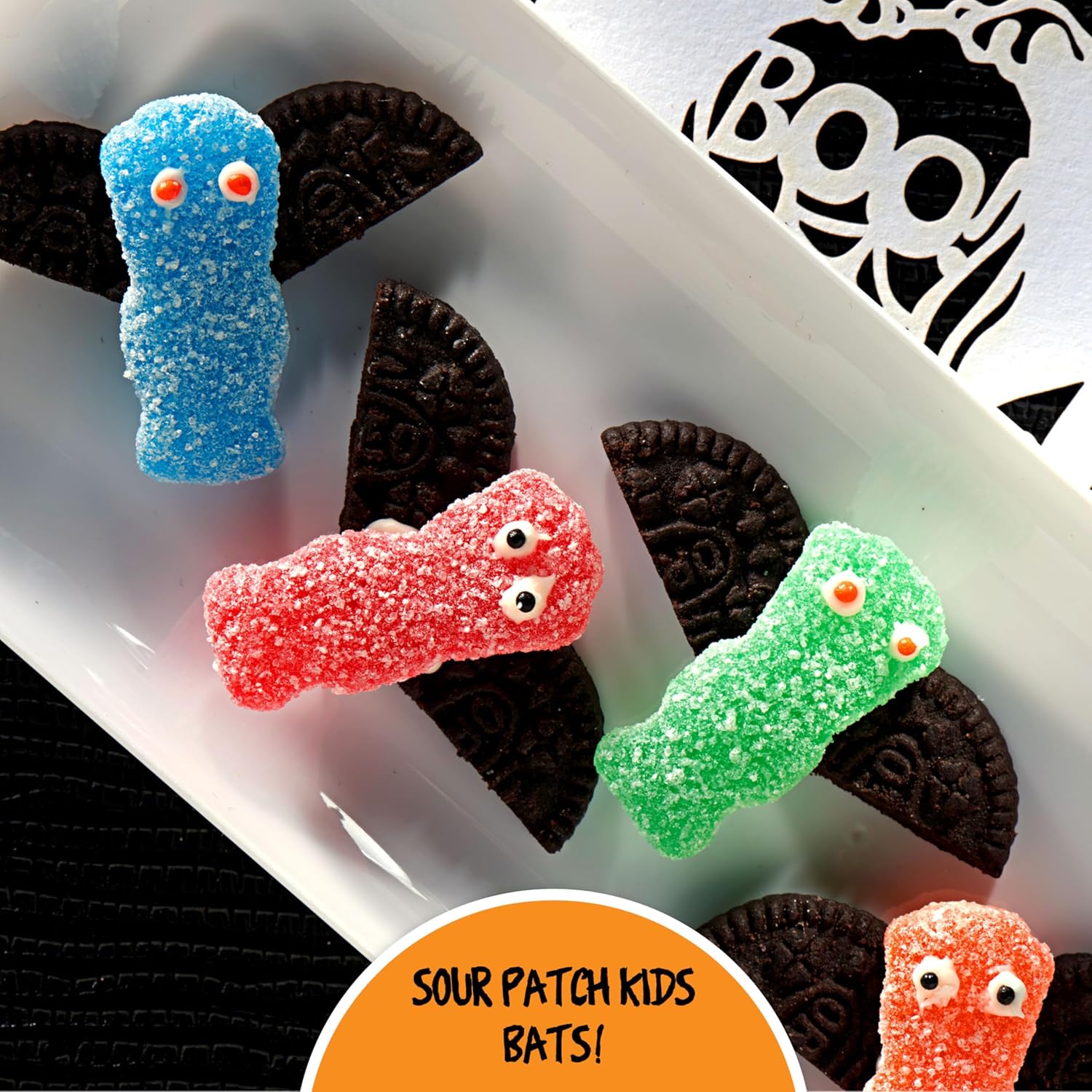 SOUR PATCH KIDS Original & Watermelon Bulk Candy - Clean Pre-Wrapped Bags for an Uncluttered Halloween Candy Bowl