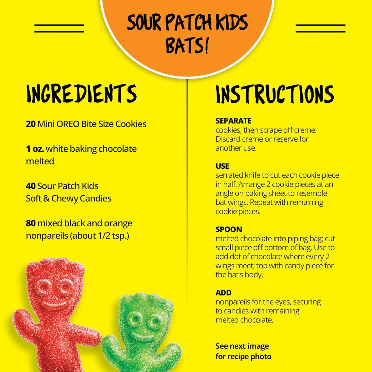 SOUR PATCH KIDS Original & Watermelon Bulk Candy - Clean Pre-Wrapped Bags for an Uncluttered Halloween Candy Bowl
