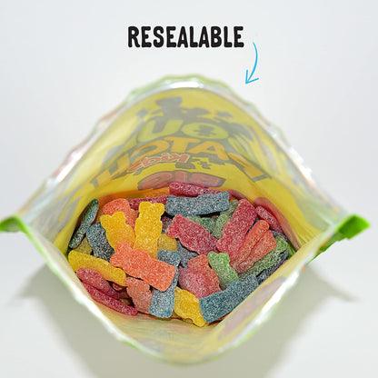 SOUR PATCH KIDS Sour Then Sweet Gummy Candy, 1.8 lb Resealable Gift Pack for Road Trips, Office Breakrooms, and Care Packages