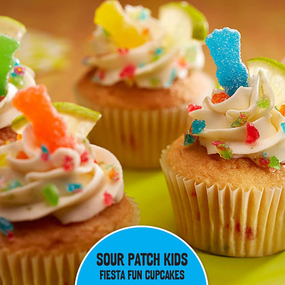 SOUR PATCH KIDS Sour Then Sweet Gummy Candy, 1.8 lb Resealable Gift Pack for Road Trips, Office Breakrooms, and Care Packages