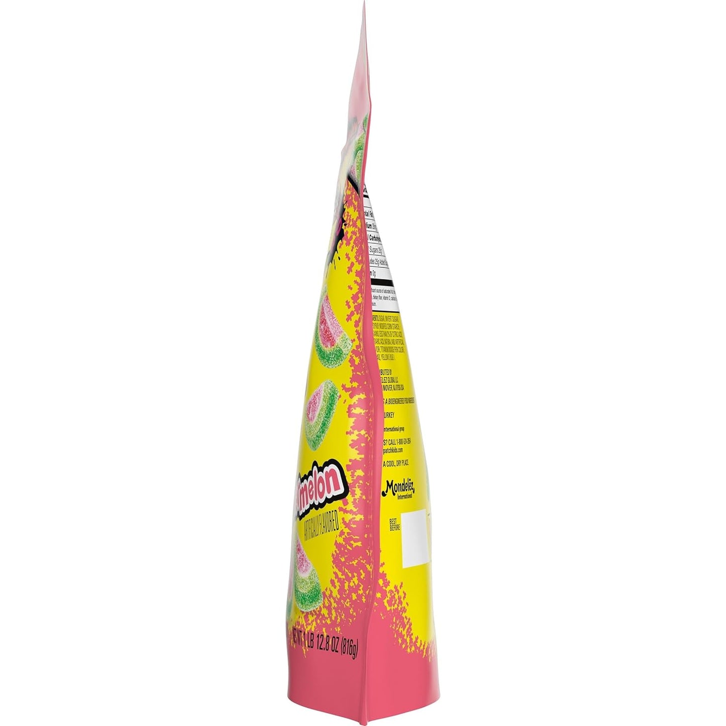 SOUR PATCH KIDS Watermelon Soft & Chewy Candy – Care Package Snack Surprise for College Students, 1.8 lb
