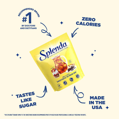 SPLENDA Zero Calorie Sweetener – Desk Coffee and Tea Companion for Busy Professionals