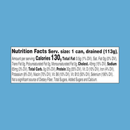 StarKist Selects No Salt Added Chunk White Albacore Tuna in Water - 4.5 oz Can for Simple Whole Food Meal Prep
