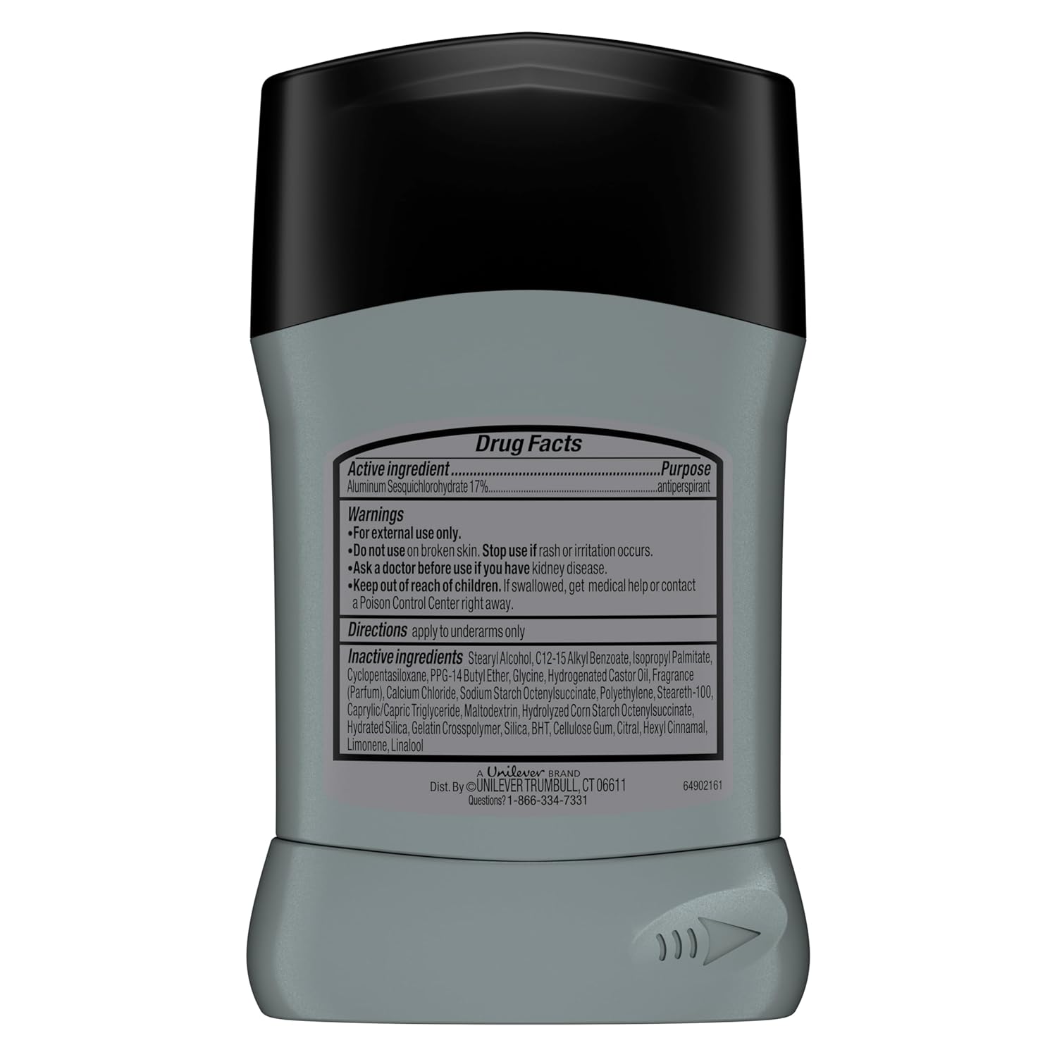 stick applicator designed for smooth glide on underarms