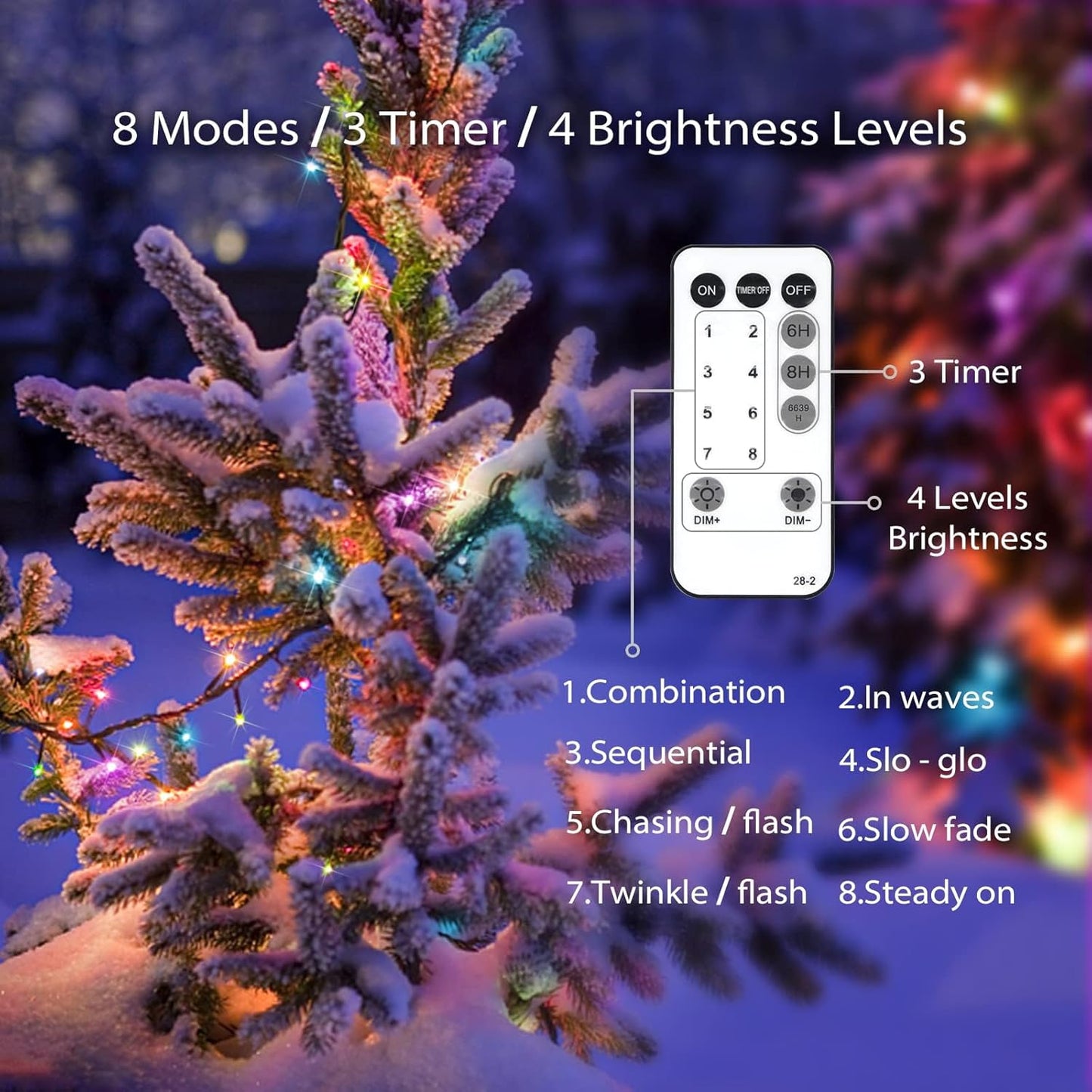 suddus 66ft String Lights – Birthday Gift for Mom and Women Who Love Year-Round Holiday Decorating