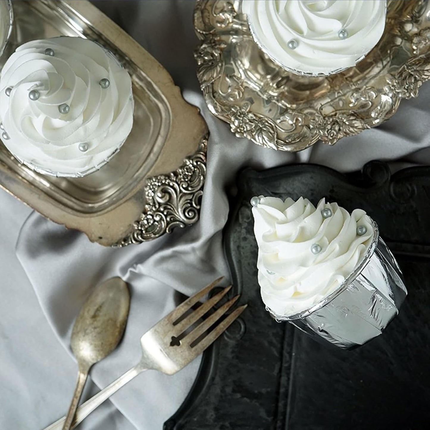 SUGAR BAY Single-Bottle Edible Pearl Sprinkles – Less-is-More Cupcake and Cookie Decorating for Uncluttered Kitchens