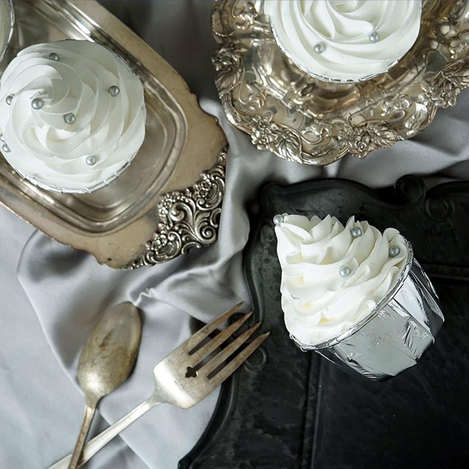 SUGAR BAY Single-Bottle Edible Pearl Sprinkles – Less-is-More Cupcake and Cookie Decorating for Uncluttered Kitchens