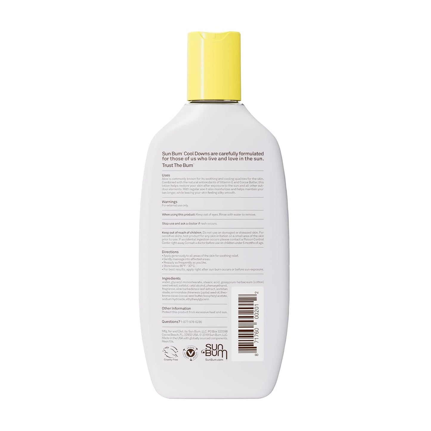 Sun Bum After-Sun Care Lotion – Lightweight Formula for Poolside, Patio & Outdoor Adventures