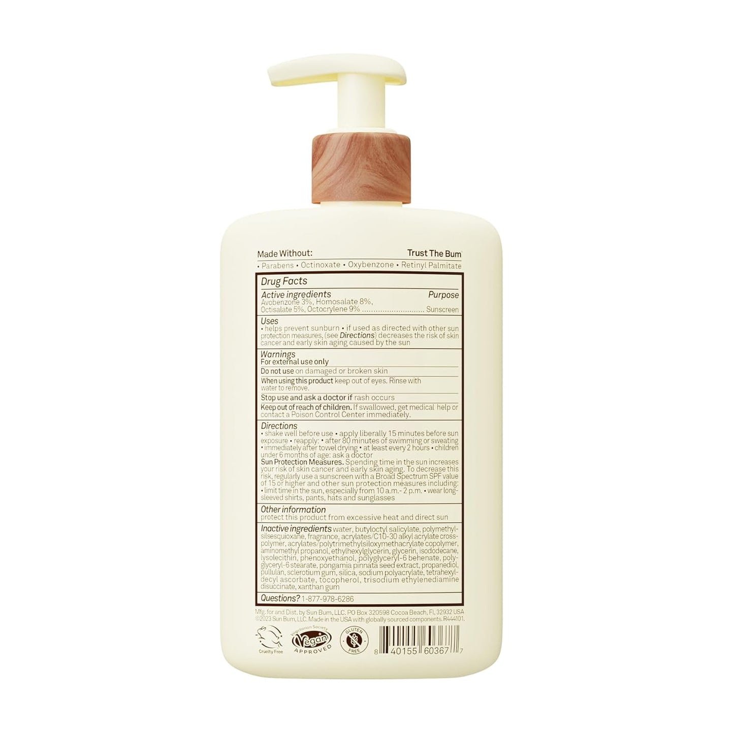 Sun Bum Moisturizing SPF 50 Body Lotion – Antioxidant-Rich Formula for Mindful Daily Self-Care