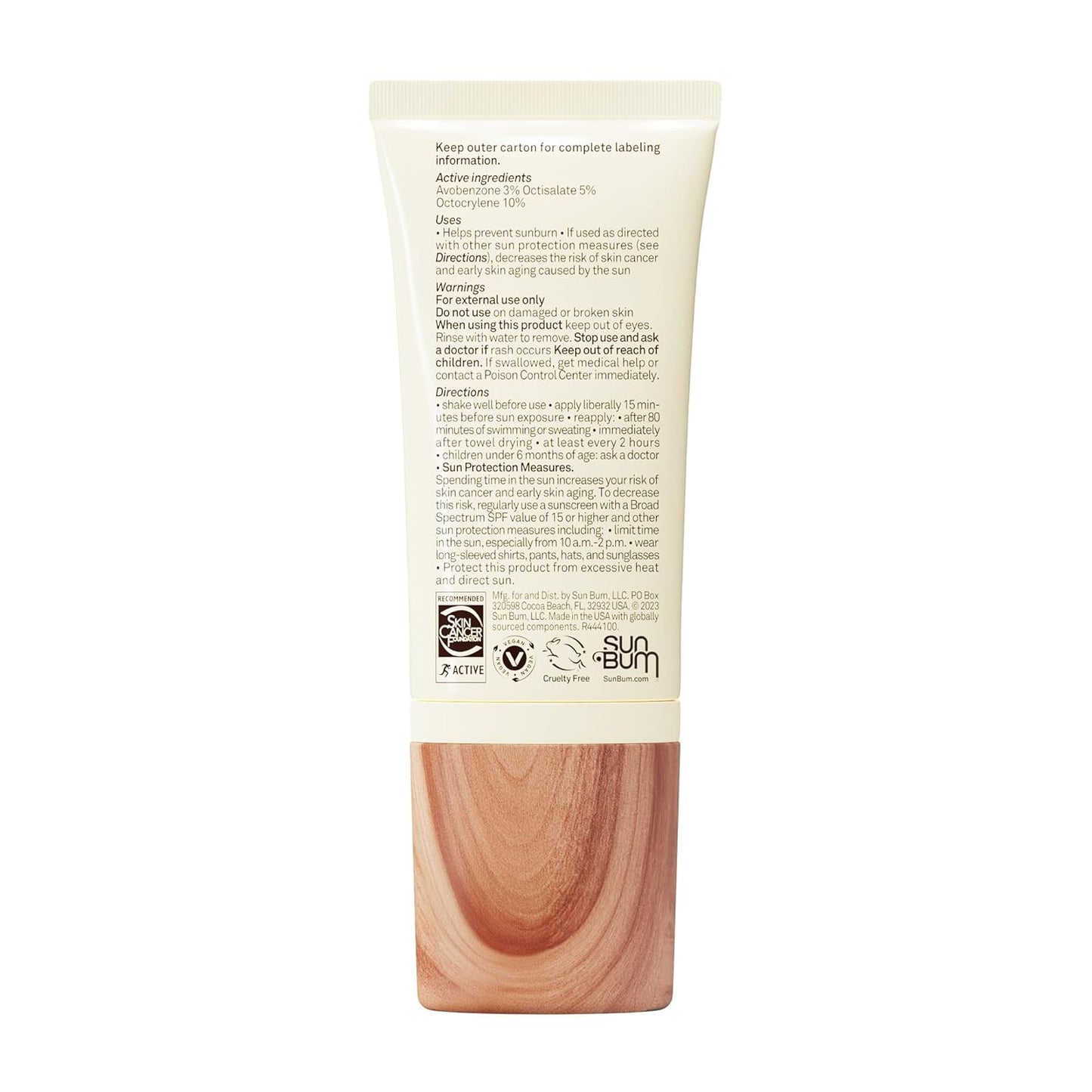 Sun Bum Outdoor Face Lotion SPF 30 – Water-Resistant Glow Sunscreen for Active Lifestyles