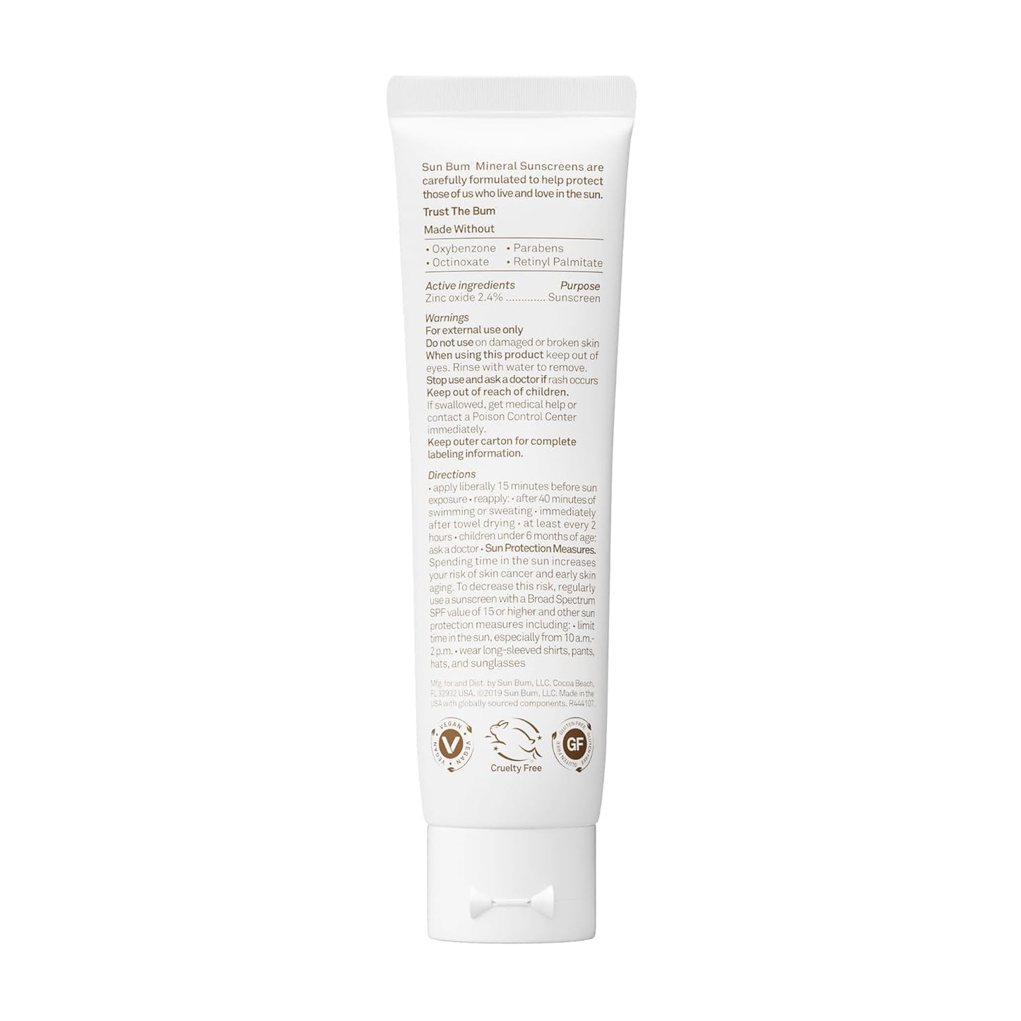 Sun Bum Tinted Mineral Sunscreen – Clean Beauty Essential for Mindful Morning Skincare Routines